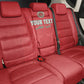 Custom Morocco Football Back Car Seat Cover Allez les Lions de lAtlas