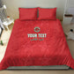 Custom Morocco Football Bedding Set Allez les Lions de lAtlas
