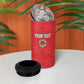 Custom Morocco Football 4 in 1 Can Cooler Tumbler Allez les Lions de lAtlas