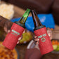 Custom Morocco Football 4 in 1 Can Cooler Tumbler Allez les Lions de lAtlas