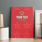 Custom Morocco Football Canvas Wall Art Allez les Lions de lAtlas
