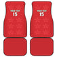 Custom Morocco Football Car Mats Allez les Lions de lAtlas