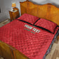 Custom Morocco Football Quilt Bed Set Allez les Lions de lAtlas