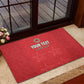 Custom Morocco Football Rubber Doormat Allez les Lions de lAtlas