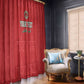 Custom Morocco Football Window Curtain Allez les Lions de lAtlas