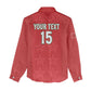 Custom Morocco Football Women Casual Shirt Allez les Lions de lAtlas