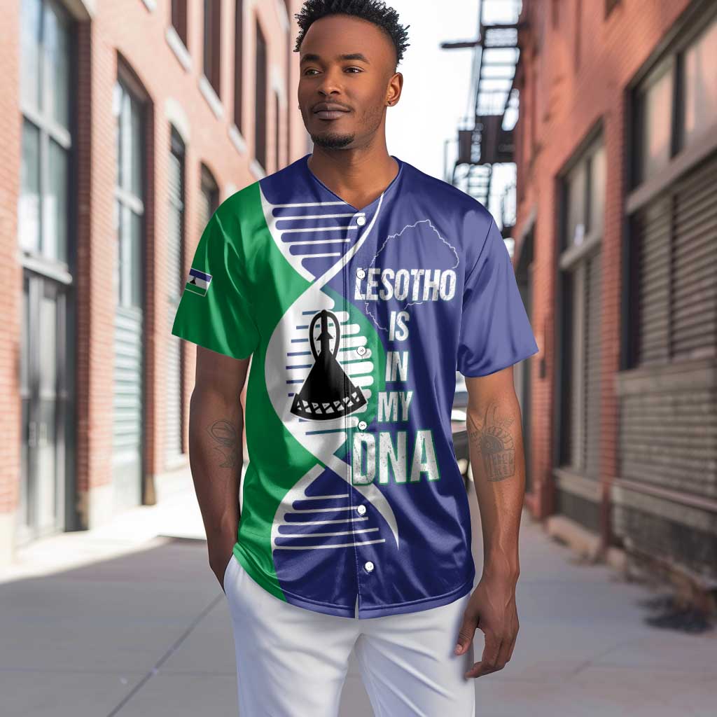 Lesotho Is In My DNA Baseball Jersey