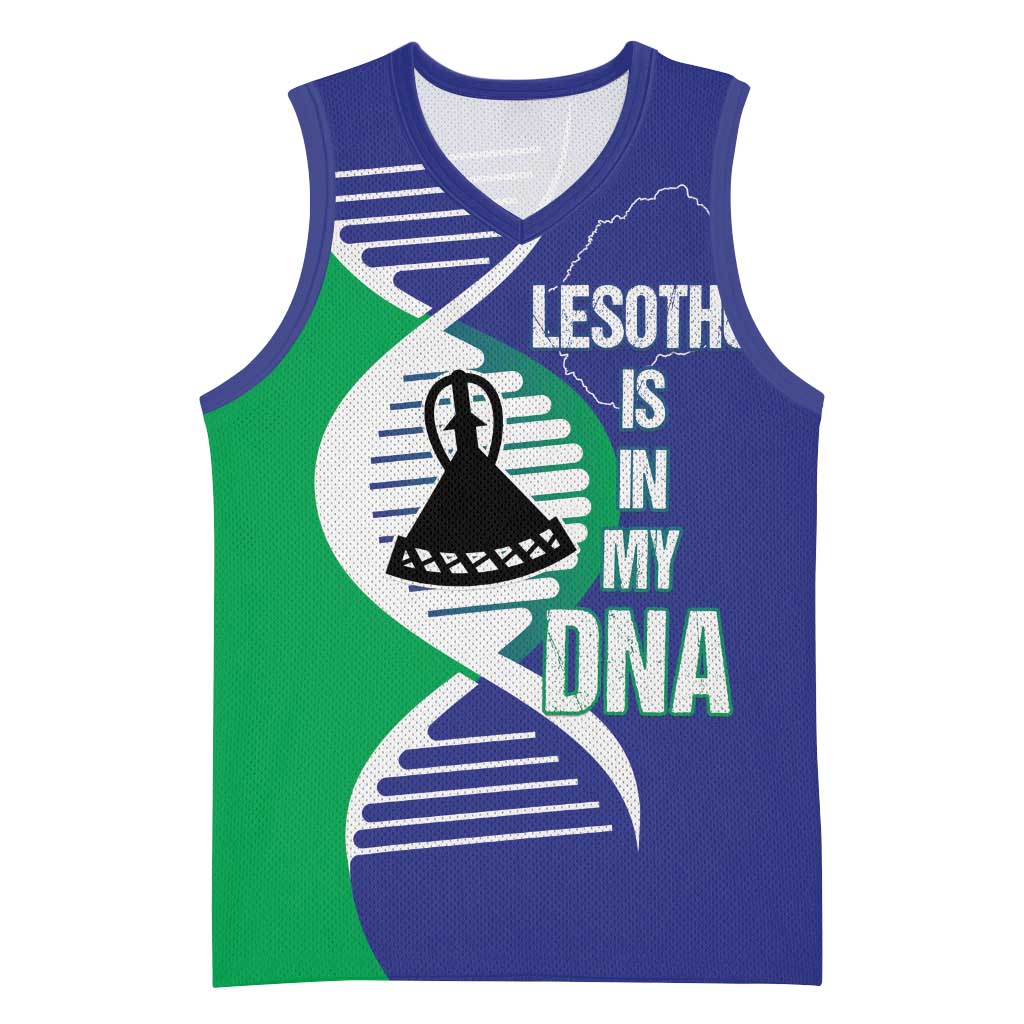 Lesotho Is In My DNA Basketball Jersey - African Pride
