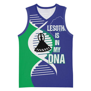 Lesotho Is In My DNA Basketball Jersey - African Pride