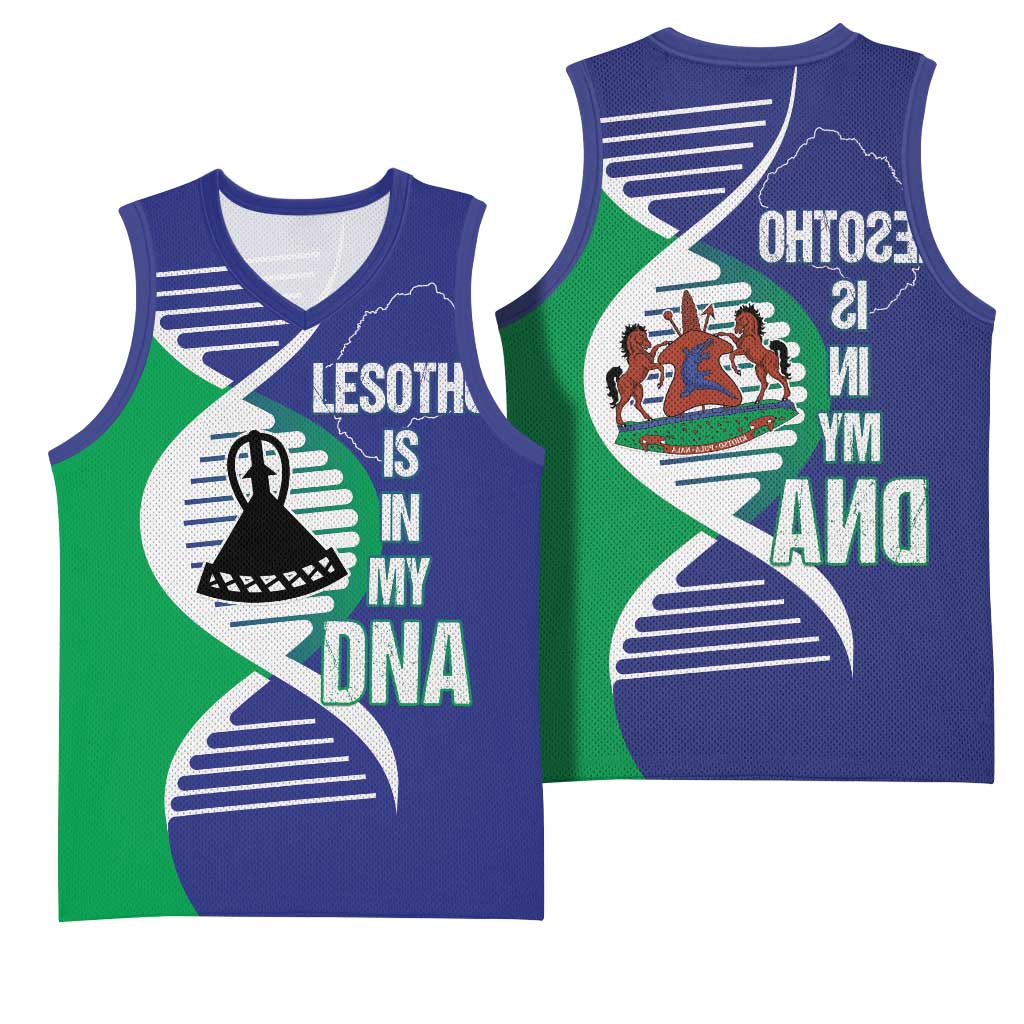 Lesotho Is In My DNA Basketball Jersey - African Pride