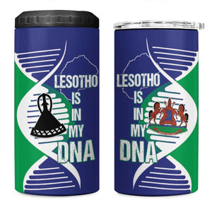 Lesotho Is In My DNA 4 in 1 Can Cooler Tumbler