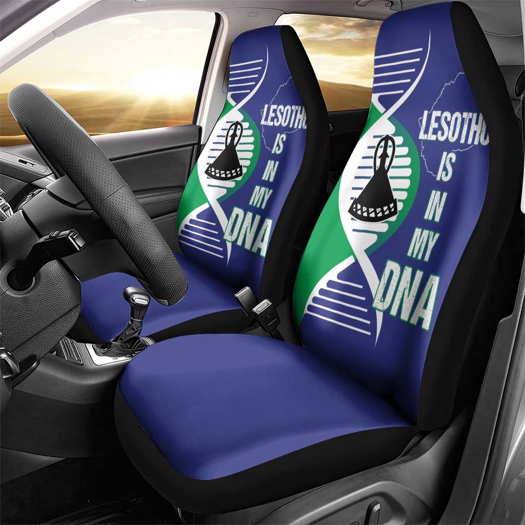 Lesotho Is In My DNA Car Seat Cover