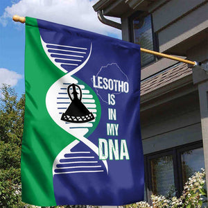 Lesotho Is In My DNA Garden Flag