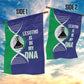Lesotho Is In My DNA Garden Flag