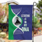 Lesotho Is In My DNA Garden Flag