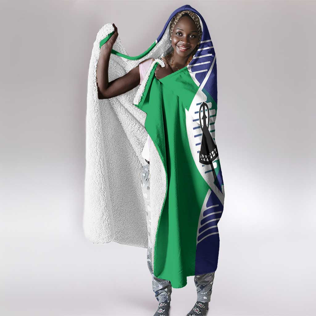 Lesotho Is In My DNA Hooded Blanket