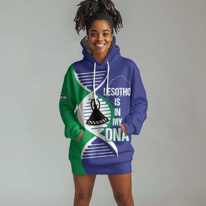 Lesotho Is In My DNA Hoodie Dress
