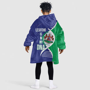 Lesotho Is In My DNA Kid Wearable Blanket Hoodie