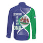 Lesotho Is In My DNA Long Sleeve Button Shirt