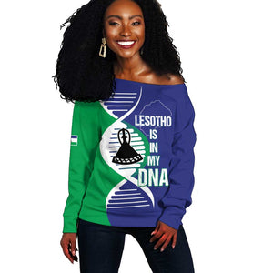 Lesotho Is In My DNA Off Shoulder Sweater