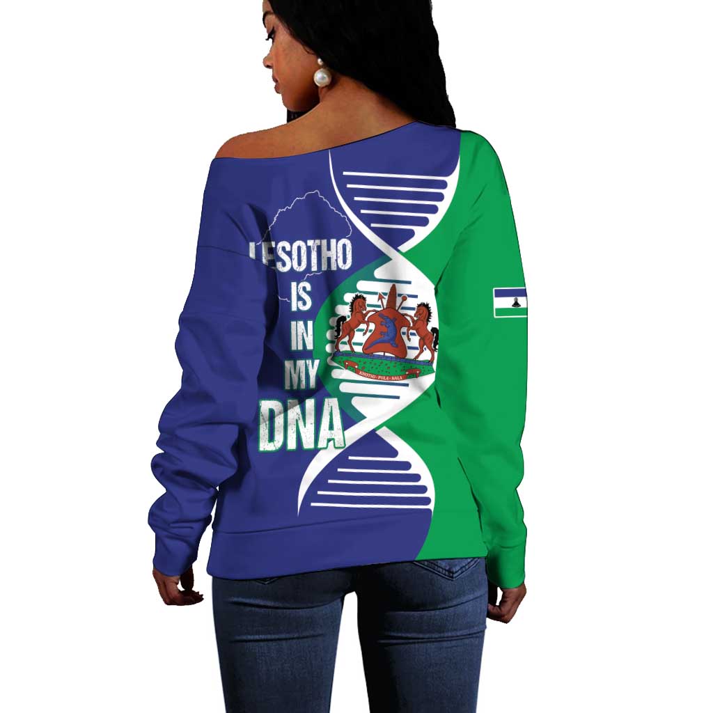 Lesotho Is In My DNA Off Shoulder Sweater