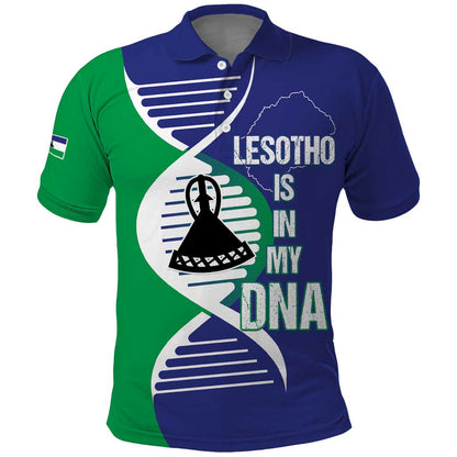 Lesotho Is In My DNA Polo Shirt