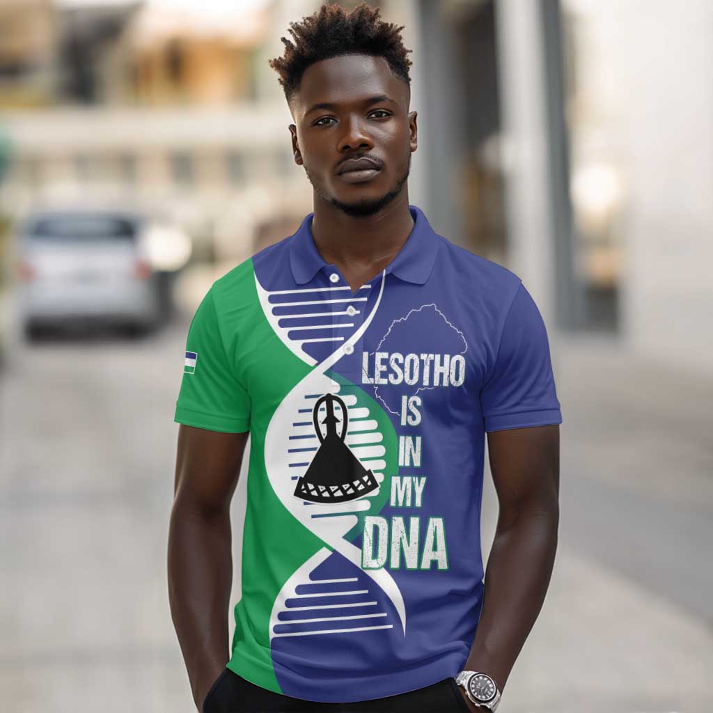Lesotho Is In My DNA Polo Shirt