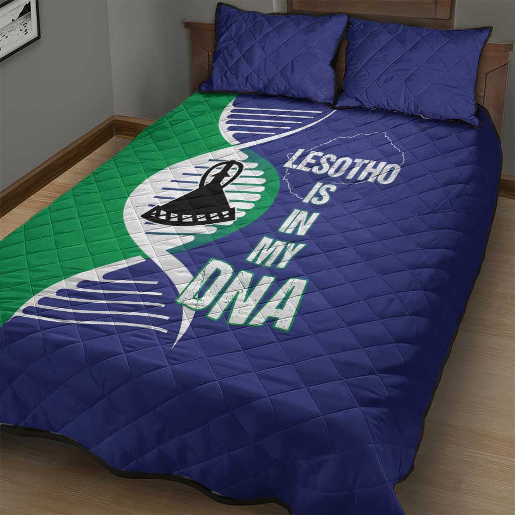 Lesotho Is In My DNA Quilt Bed Set