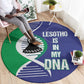 Lesotho Is In My DNA Round Carpet