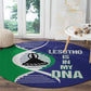 Lesotho Is In My DNA Round Carpet
