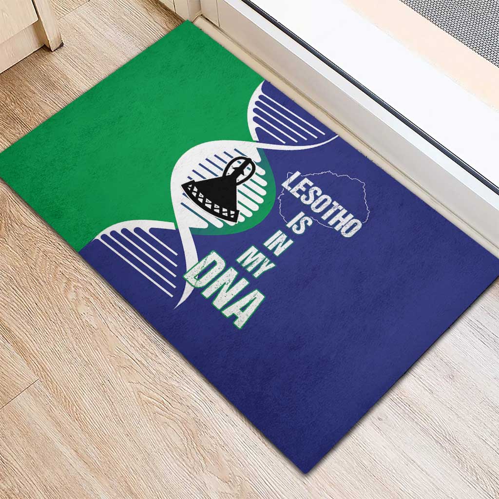 Lesotho Is In My DNA Rubber Doormat