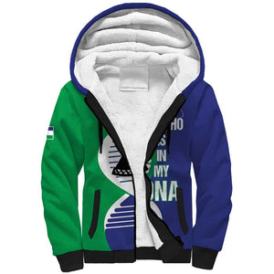 Lesotho Is In My DNA Sherpa Hoodie