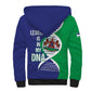 Lesotho Is In My DNA Sherpa Hoodie