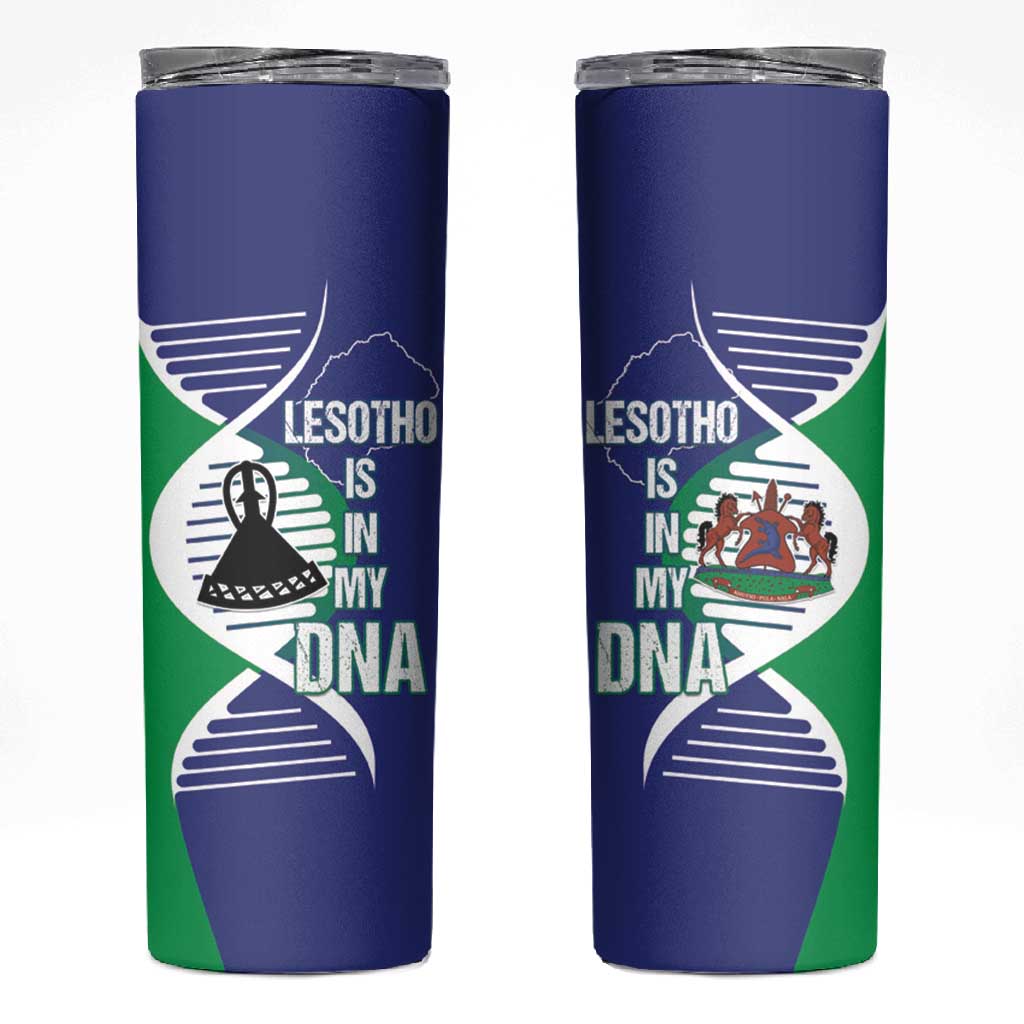 Lesotho Is In My DNA Skinny Tumbler