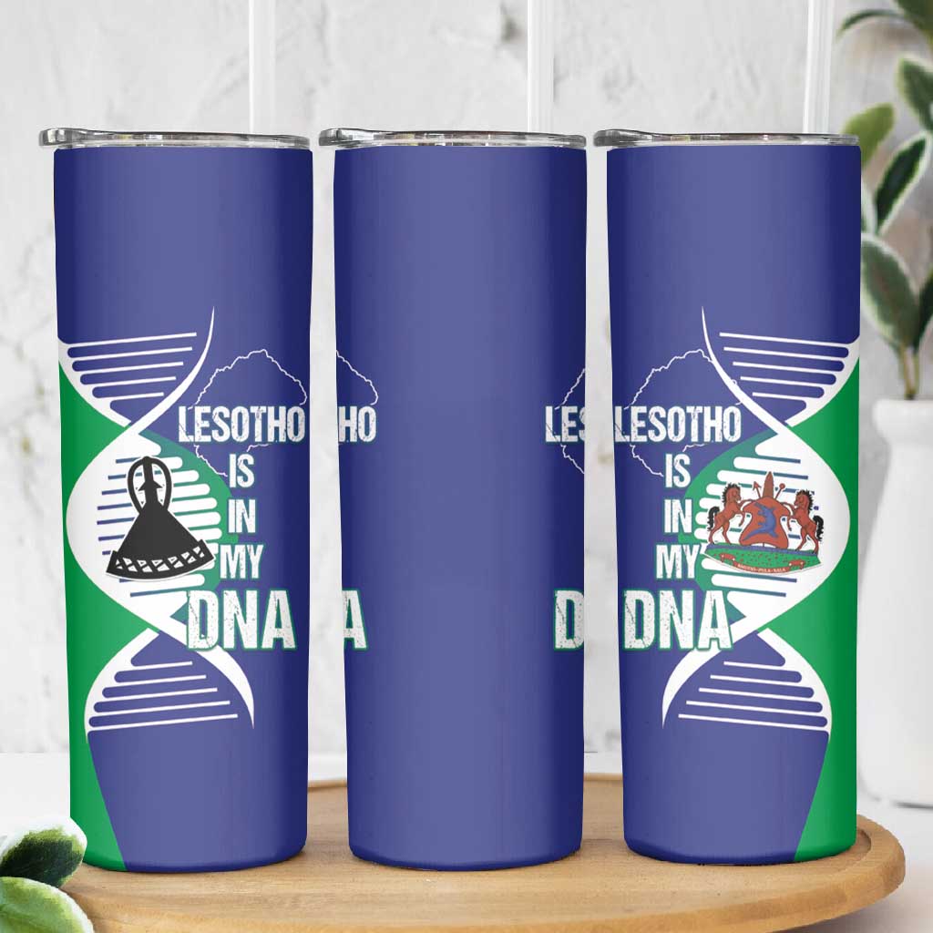 Lesotho Is In My DNA Skinny Tumbler