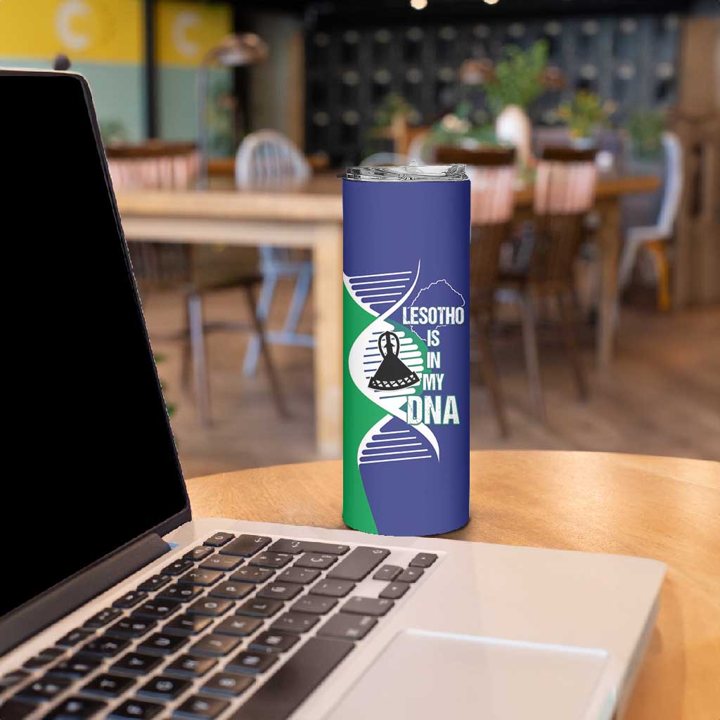 Lesotho Is In My DNA Skinny Tumbler