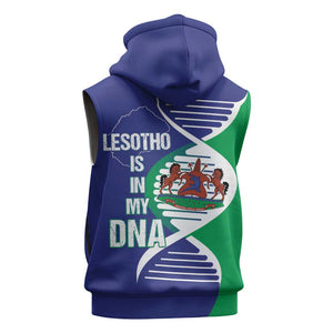 Lesotho Is In My DNA Sleeveless Hoodie - African Pride