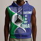 Lesotho Is In My DNA Sleeveless Zip Hoodie - African Pride