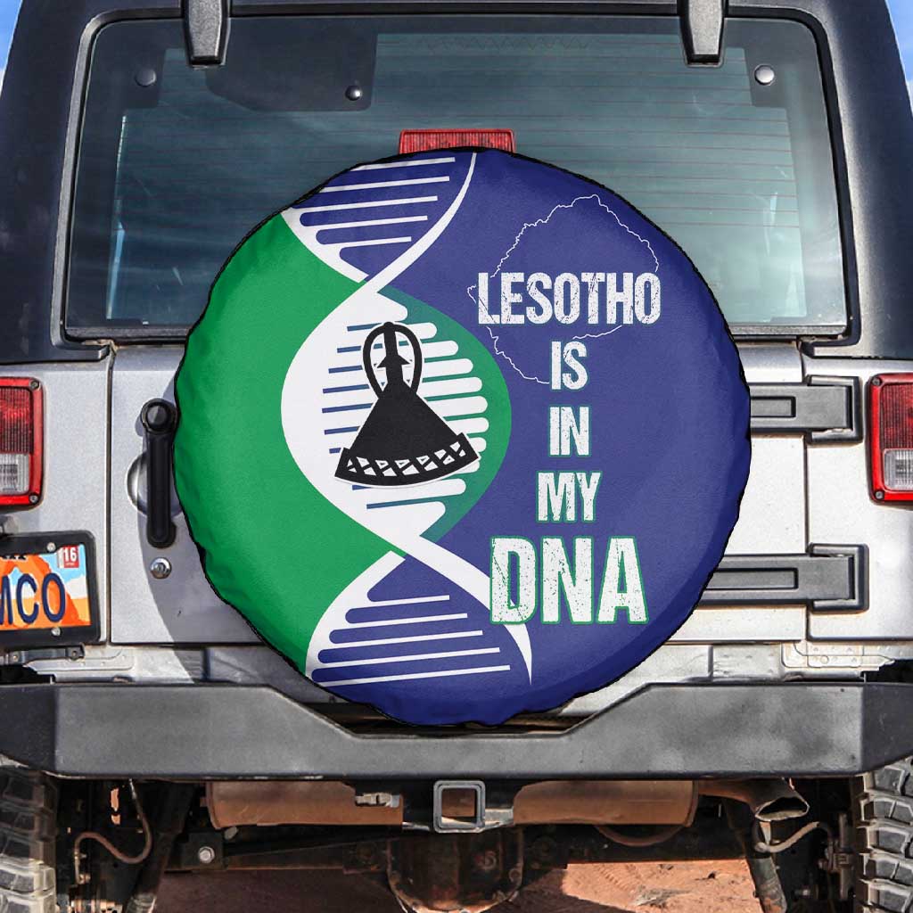 Lesotho Is In My DNA Spare Tire Cover