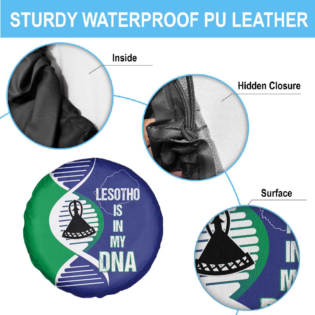 Lesotho Is In My DNA Spare Tire Cover