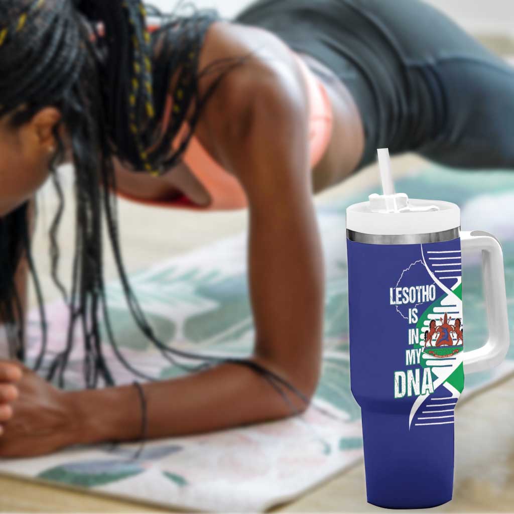 Lesotho Is In My DNA Tumbler With Handle