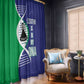 Lesotho Is In My DNA Window Curtain