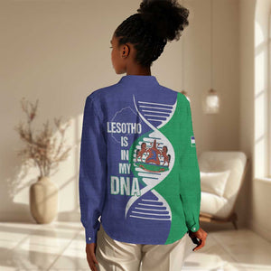 Lesotho Is In My DNA Women Casual Shirt