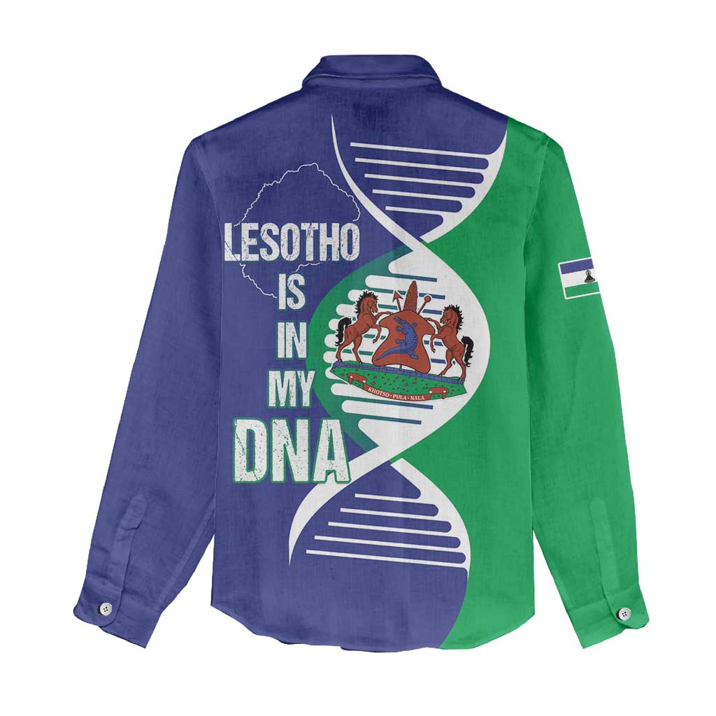 Lesotho Is In My DNA Women Casual Shirt