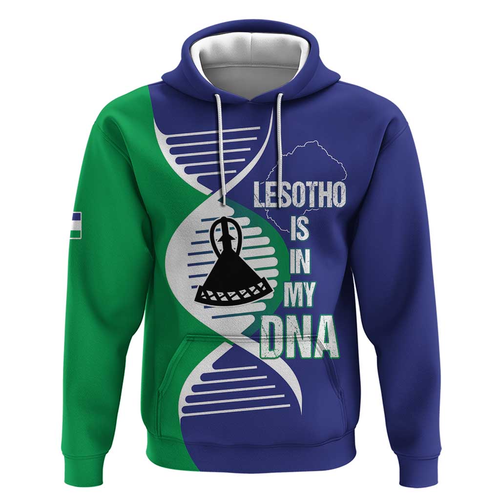 Lesotho Is In My DNA Zip Hoodie