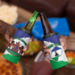 Personalised Afro Lesotho 4 in 1 Can Cooler Tumbler Coat Of Arms With Map - Grunge Style