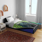 Personalised Afro Lesotho Bedding Set Black Rhinoceros Aloe Polyphylla LT15