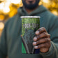 Personalised Afro Lesotho 4 in 1 Can Cooler Tumbler Black Rhinoceros Aloe Polyphylla