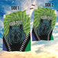 Personalised Afro Lesotho Garden Flag Black Rhinoceros Aloe Polyphylla LT15
