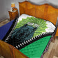 Personalised Afro Lesotho Quilt Black Rhinoceros Aloe Polyphylla LT15